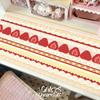 Leather Desk Pad Protector Pink Strawberry Cake Girl Kawaii Mouse Pad Office Desk Mat Waterproof NonSlip Pu Desk Blotter Pad