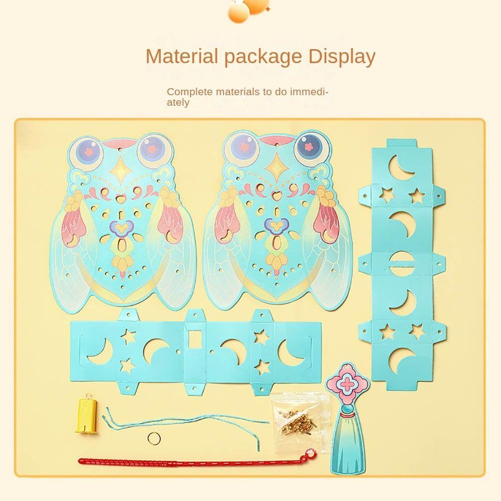 DIY Handgemachte Mondfest Laterne Handwerk Festival Dekorative Laterne für Kinder