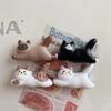Running Cat Magnet Fridge Sticker Fuuny Cute Cartoon Fridge Sticker Decor Kawaii Animal Refrigerator Home Decor Kitchen Ornament