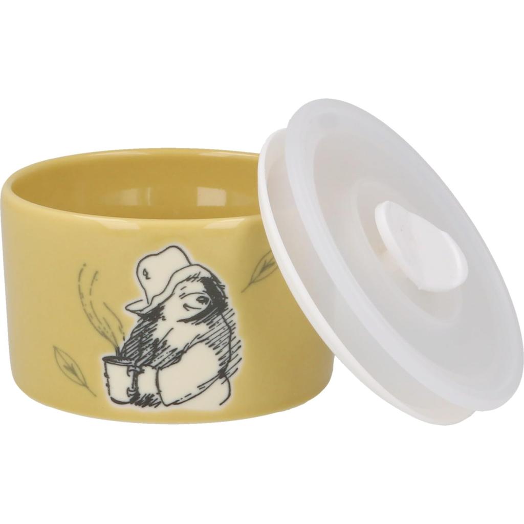 Yamaka Shoten Paddington Canister Storage Container Range Pack Diameter 13cm X 1 Small Diameter X 3 Types Tableware Set Microwave Dishwasher Safe