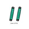 2PCS 12V/24V 6 Led Side Waterproof Marker Indicator Car Lights Front Rear for Trucks Cab RV Trailer
