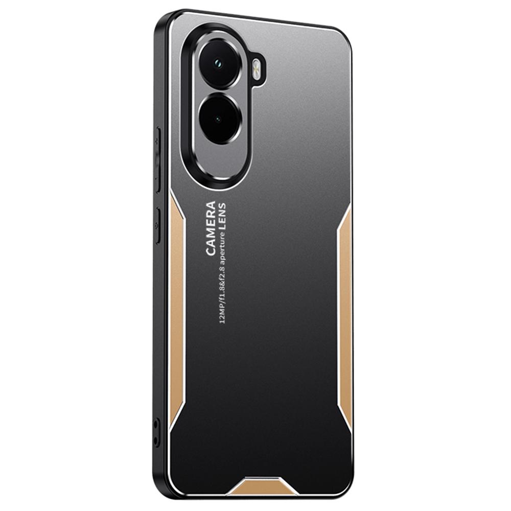 Για το Xiaomi Poco M7 4G (ΕΕ) (171 χλστ) Θήκη τηλεφώνου από κράμα αλουμινίου TPU για υπολογιστή, πίσω κάλυμμα