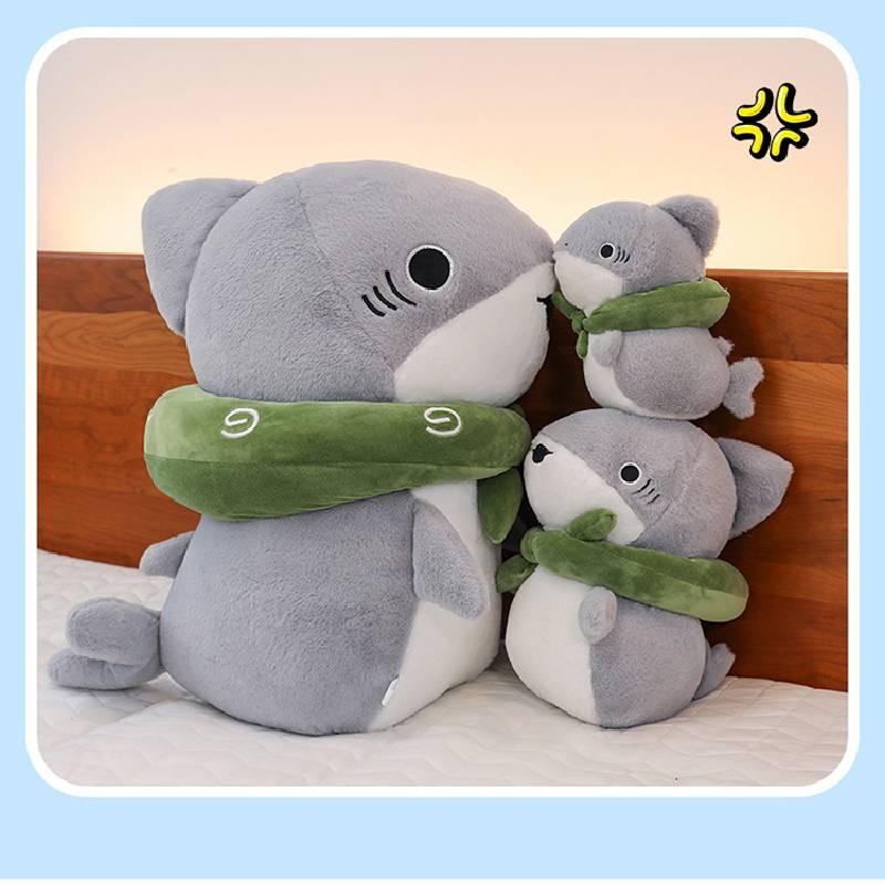 Toys Shark Plush Cartoon Animal Stuffed Doll Room Sofa Decoration Kids Gifts