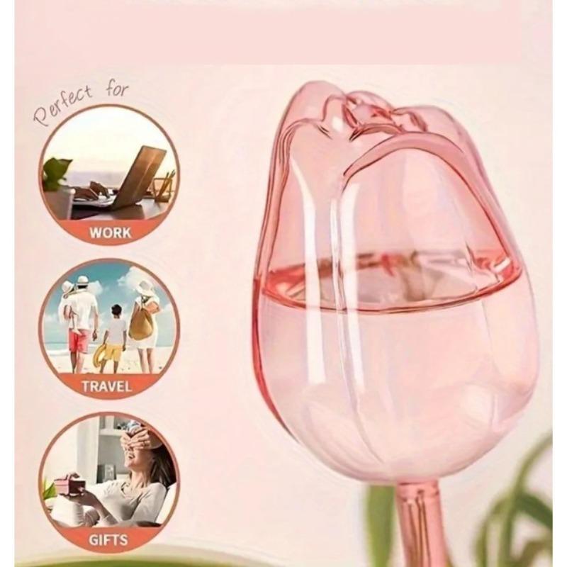 Plant Watering Globes Planter Insert Spikes Devices Large Flower Shape Automatic Plastic Self Drip Indoor Outdoor Tool