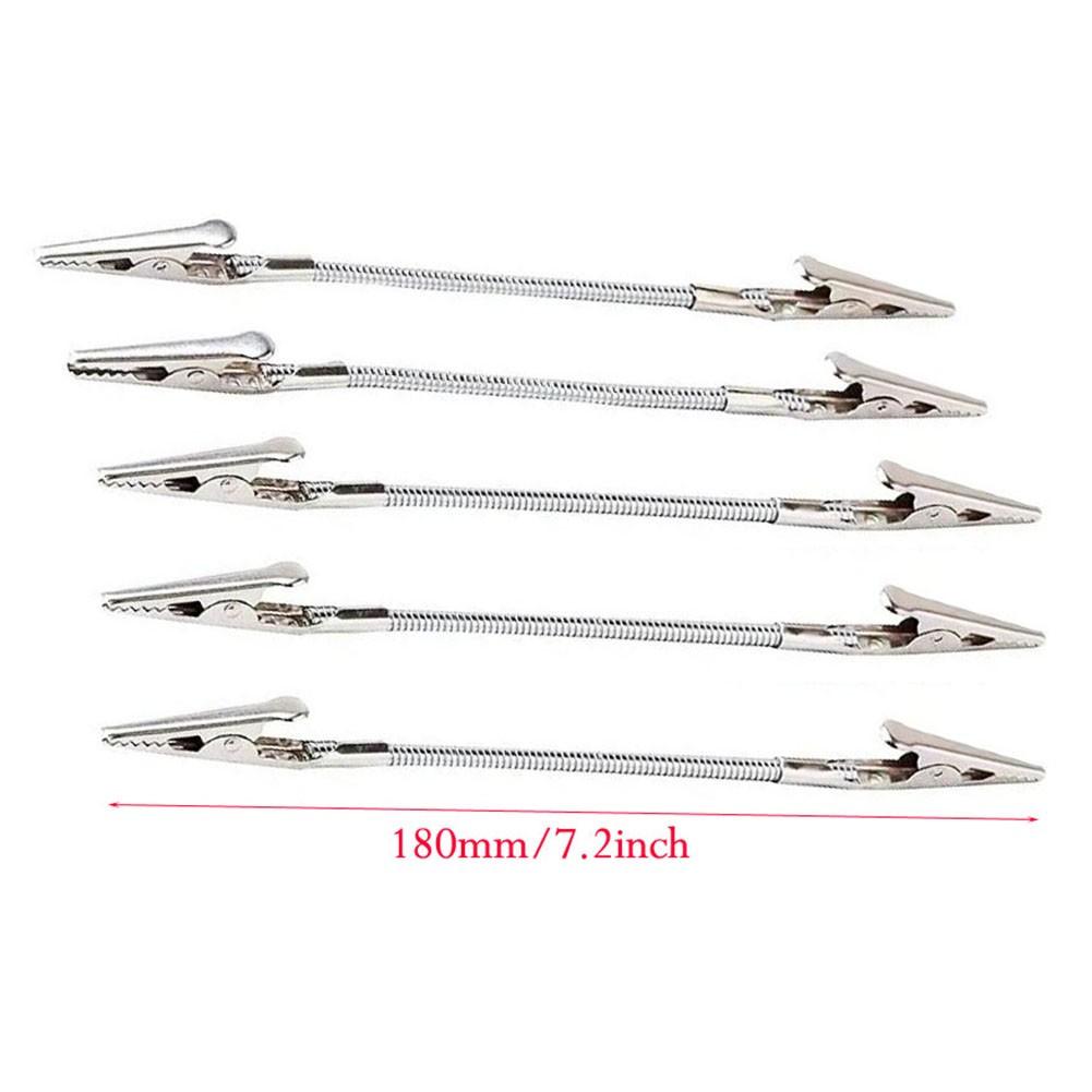 

58mm Length Crocodile Coil Holder Double Headed Clip
