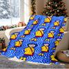 Coraline Pattern Blanket for Home Decoration, Bed, Sofa, Car Travel, Camping, Suitable for All Seasons, Birthday Christmas Gift