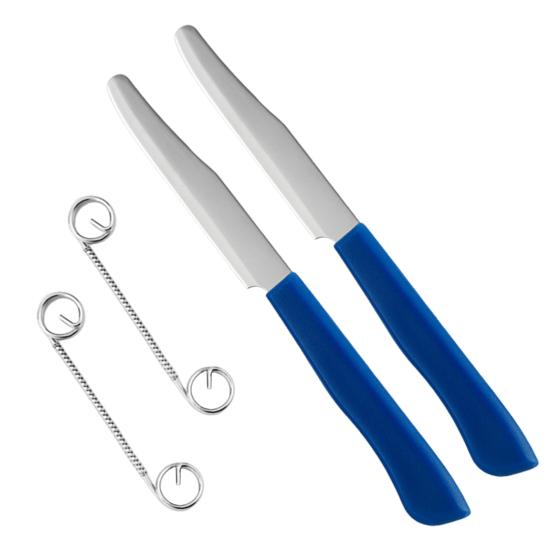 2Pcs Fruit Cutter Efficient Spring Design Adjustable Cutting Thickness Fruit Peeler Stainless Steel Potato Peeler Ergonomic Handle