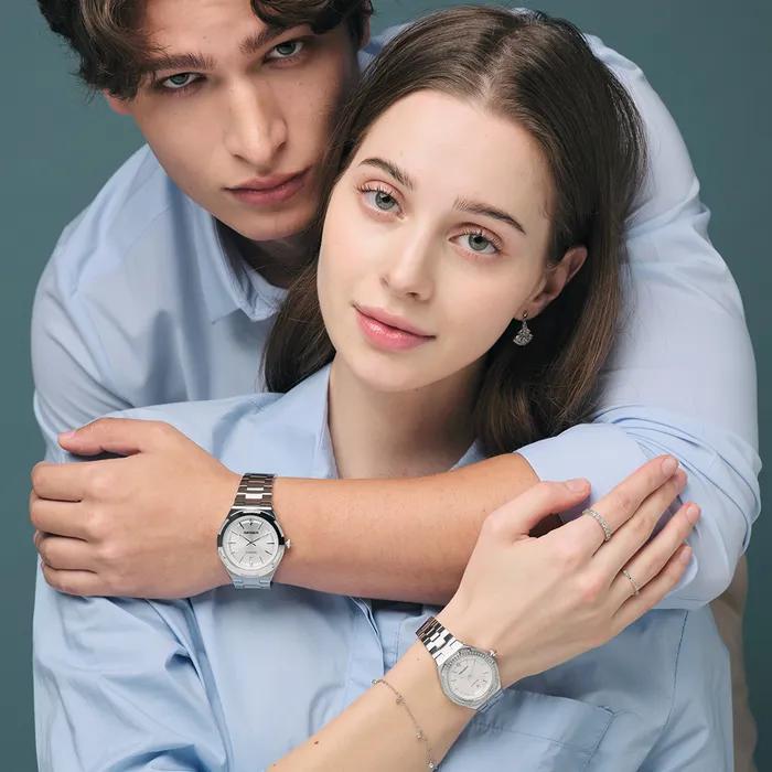 Diamond Metal Watch GE1247WT_L