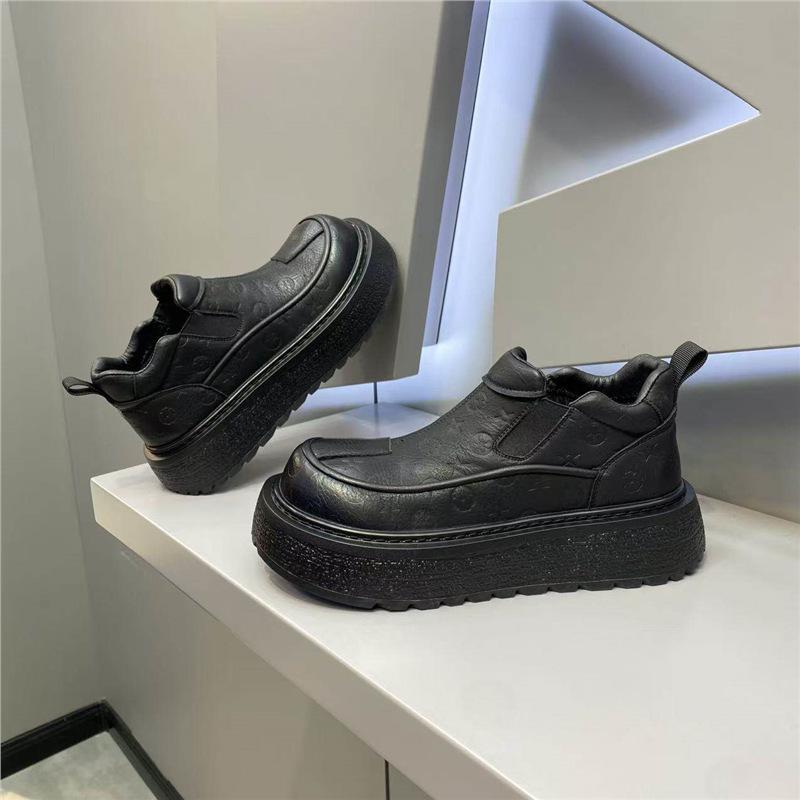 Single Cotton Printed Platform Casual Shoes Jk