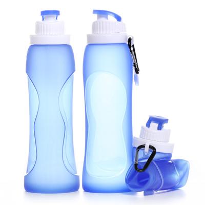 Explosions-Sportwasserkocher für Radfahren und Outdoor-Sport mit einem handgehaltenen Silikonbecher, einer tragbaren, sturzsicheren, geraden Trinkwasserflasche.