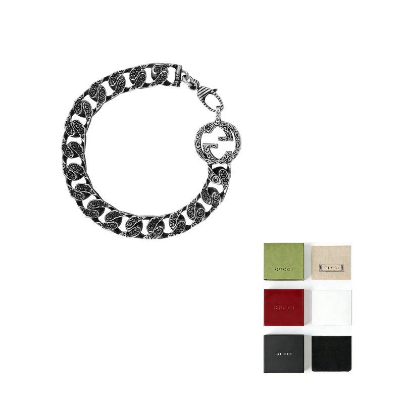 Gucci צמידים משתלבים מכסף סטרלינג 925 יוניסקס כסף YBA454285001