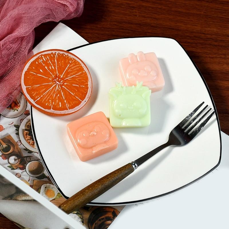 Flexible Silicone Baking Molds Unique 6 Cavity Animal Silicone Molds for Creative Bakers and DIY Dessert Making