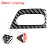 For BMW 1 Series E81 E82 E87 E88 2008-2013 Carbon Fiber Sticker Panel Keyhole Frame Trim Car Styling Decoration Accessories