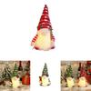 Rudolph Christmas Light Up Sled Plush Toy With Long Beard For Holiday Decor
