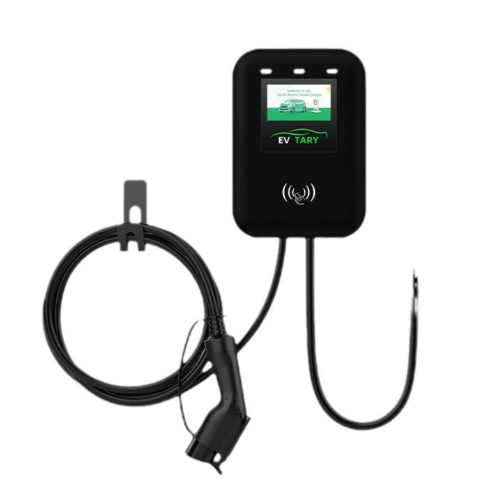 Wall-mounted Commercial AC Charging Pile for Electric Vehicles - OCPP, EU, US, and National Standards