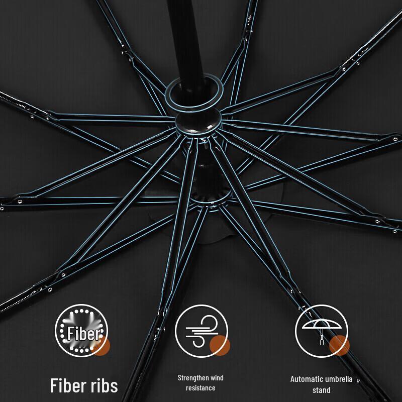 MAYDU Fully Automatic Business Folding Umbrella