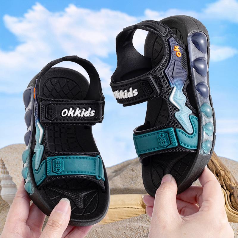 

New Summer Children s Soft Soled Sandals Anti Slip Breathable For Boys And Girls Water Wading Baby Beach Sandals 24