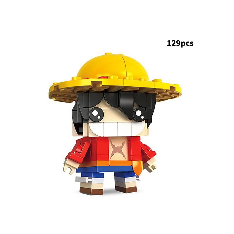 

Anime-inspired Abs Block Puzzle Toy For Intellectual Development Luffy