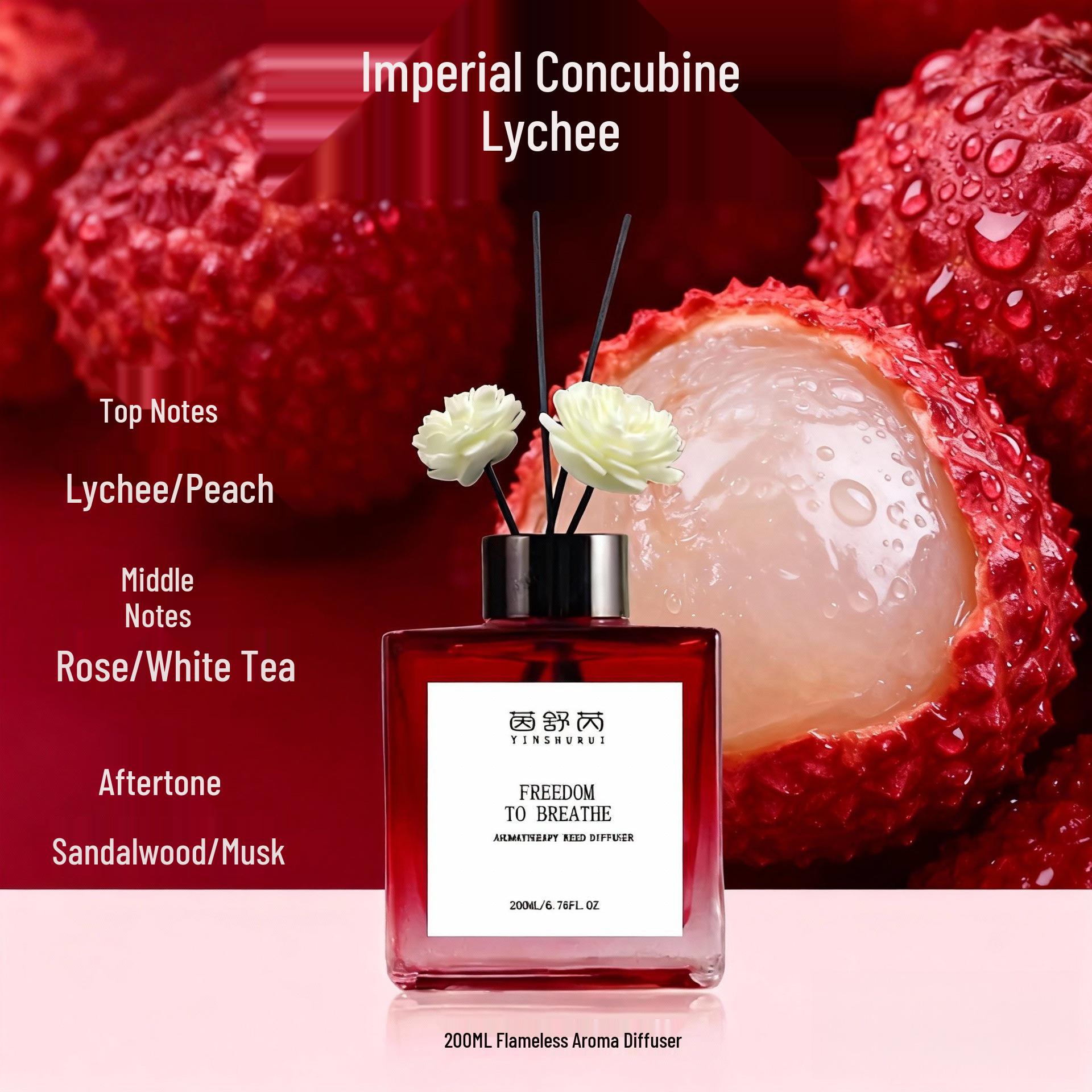 Flameless Essential Oil Aroma Diffuser: Long-Lasting Fragrance for Home & Hotel Feel, Eliminates Odors in Bedroom & Living Room 200ML Essential Oil Flameless Diffuser