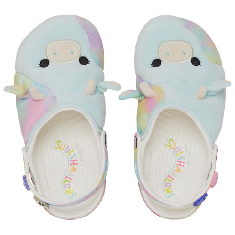 Squishmallows x Crocs Classic Clog Caedia The Cow Kids Sneakers Blue Light-Blue Multi-Color 210852-90H