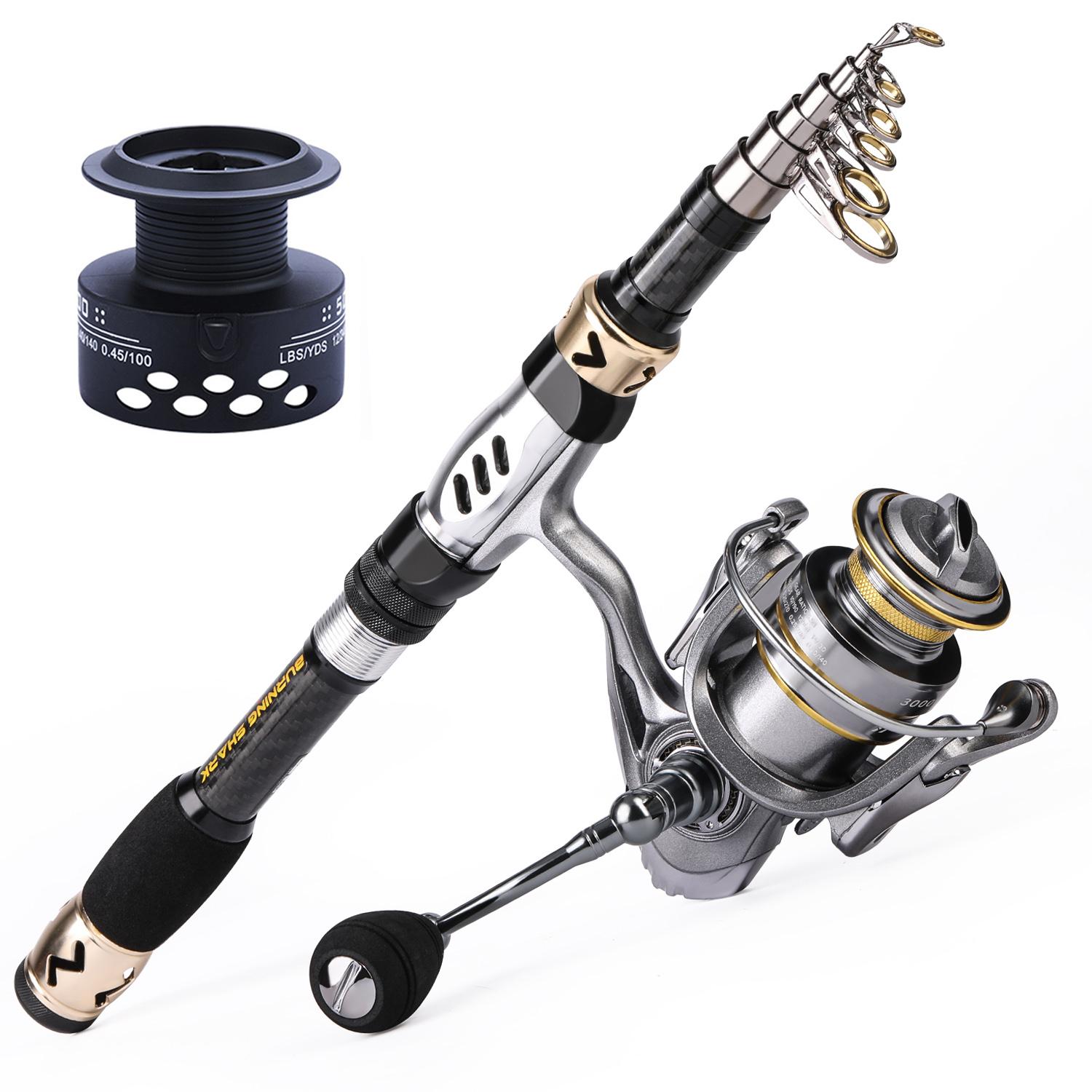 

Набор спиннинговых удочек и рыболовных катушек, металлические 13 + 1BB, для спорта на открытом воздухе, для морской рыбалки, для путешествий, комбинированные рыболовные снасти 1.8M&Series 1000 серебряный