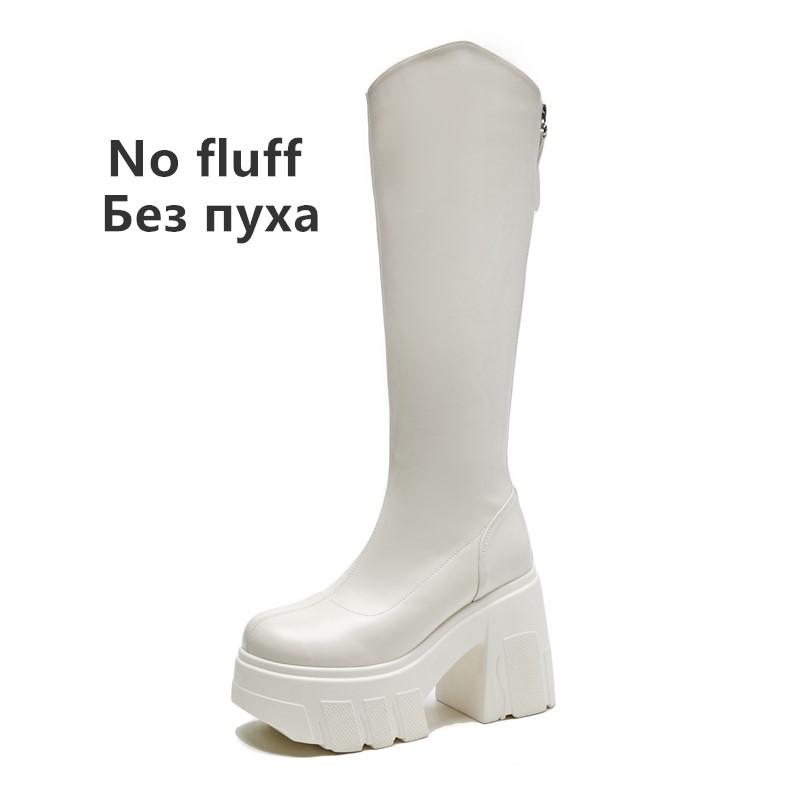 Fashion AIYUQI Western Cowboy Boots Women 2025 New Fashion High Heel Female Rider Boots 11cm Heel High Platform Skinny Boots Women