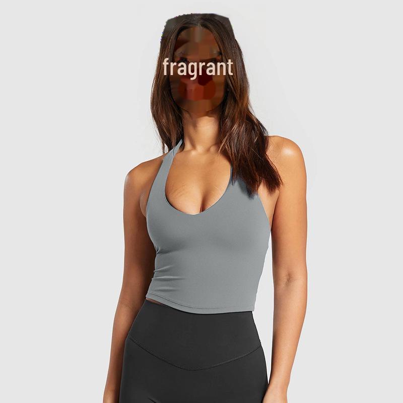 

Женский бюстгальтер для йоги 2024 года с высокой ударопрочностью — красивая завязка на спине, защита от провисания, ударопрочная поддержка для фитнеса. Medium