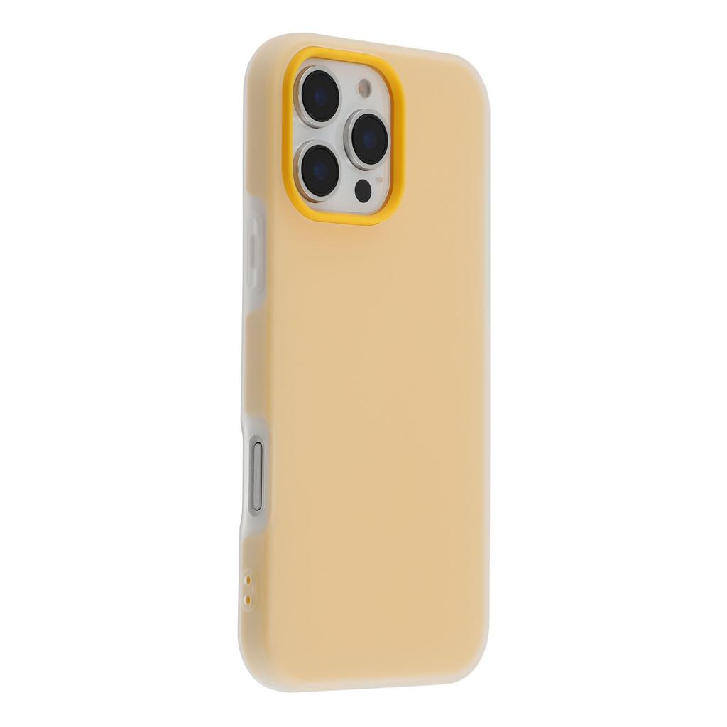 For iPhone 16 Pro Max Case 2 in 1 PC+TPU Frosted Phone Case Large Camera Cutout