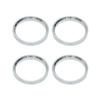 [Asula Project] Aluminum Hub Ring with Collar, Set of 4