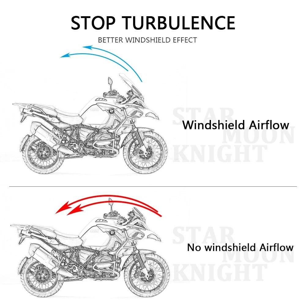 Motorcycle Windshield WindScreen Front Screen For BMW R 1200 GS R1200 GS Adventure ADV LC 2012- Accessoris