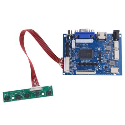 LCD displej TTL LVDS Controller Board a VGA 2AV 50PIN podpora AT070TN90 92 94 Automatically Kit