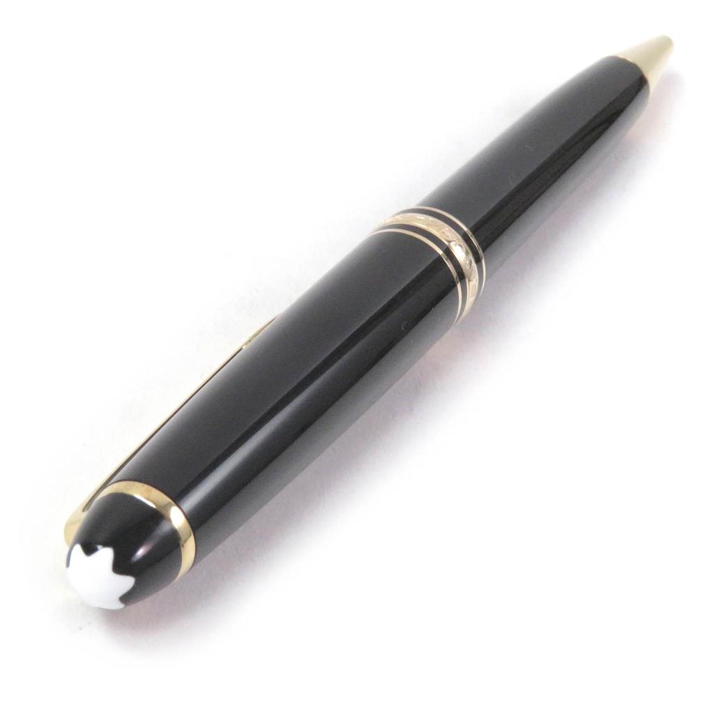 Montblanc Ballpoint Pen Meisterstück Classic Twist Style Black Gold Mens Used