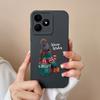 Coque Simple Pour Realme Note 50 Style Décontracté Protection Complète Anti-Choc Coque Arrière Silicone Liquide Doux Modèle RMX3834 Coque