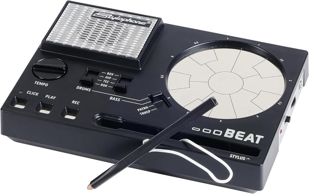 Stylophone Beat Instruction Manual Stylophone Beat Electronic Drum Kit Portable Drum Compact Electronic Musical Instrument Drum Machine Drum Kit Bass