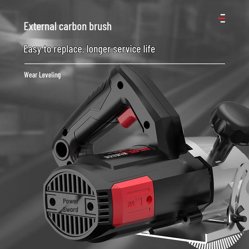 DELIXI Multi-Function Electric Circular Saw & Groover CN plug (adapter included)