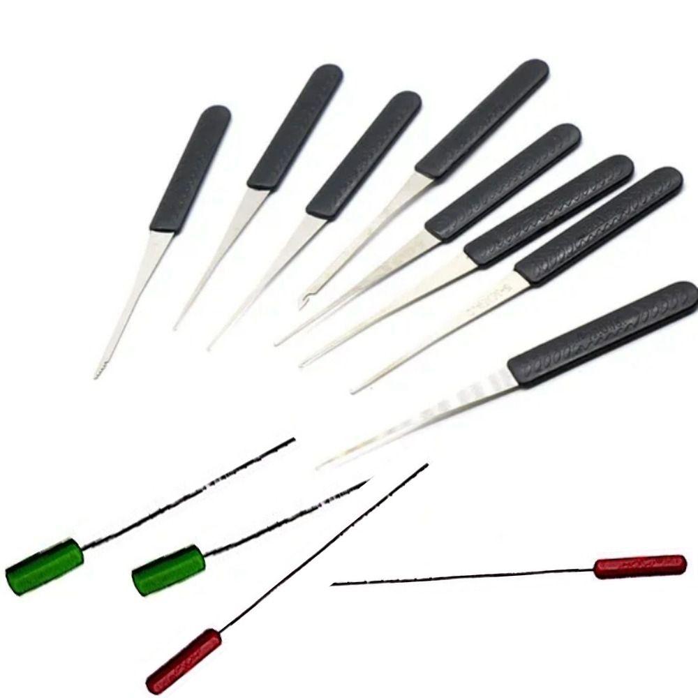 Multifunctional Remove Hook Broken Key DIY Hand Tool Key Extractor Lock Pick Set Locksmith Supplies