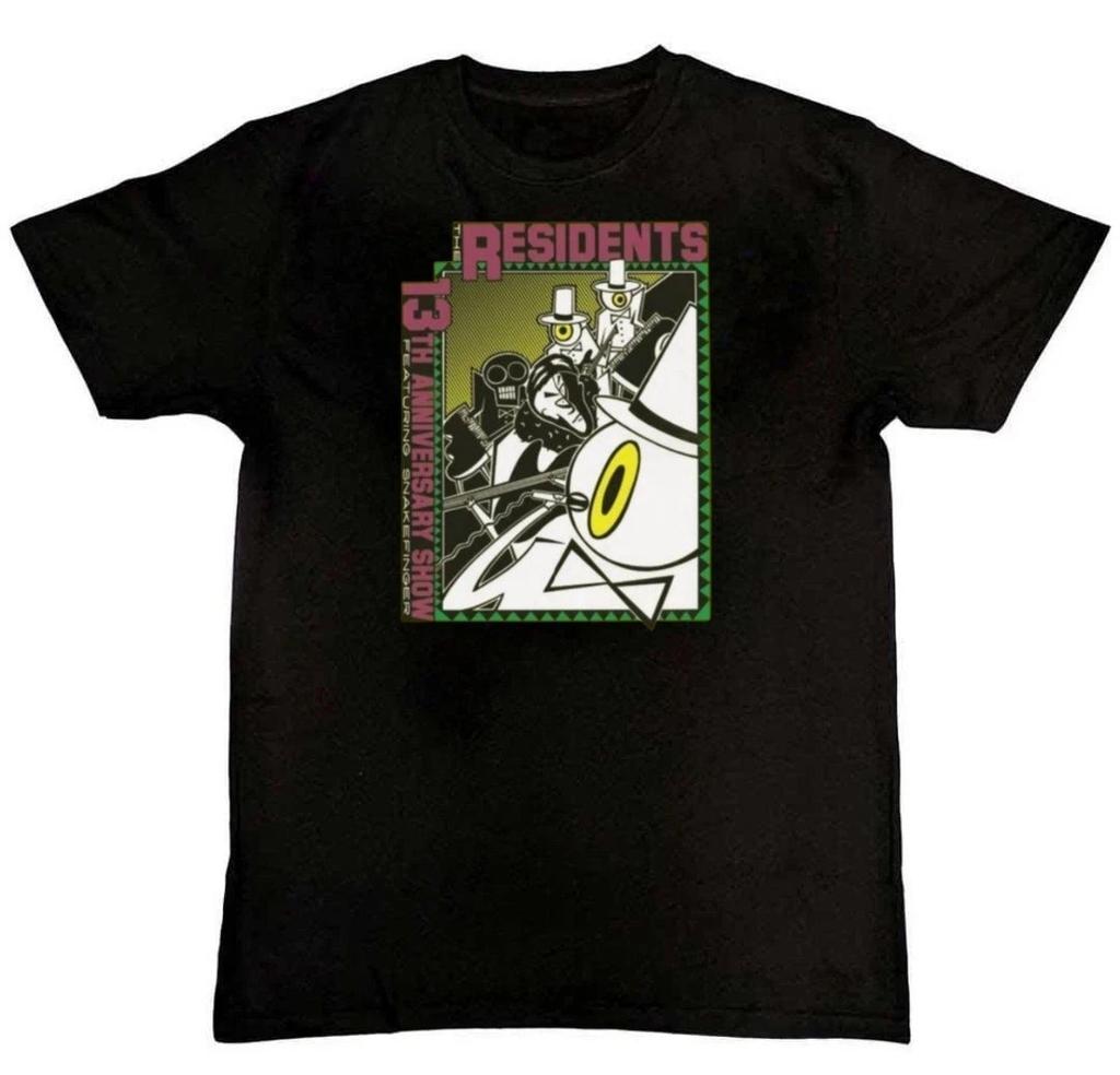 New The Residents Graphic Print Unisex Mens 100% Cotton T-shirt Mens Tees Top