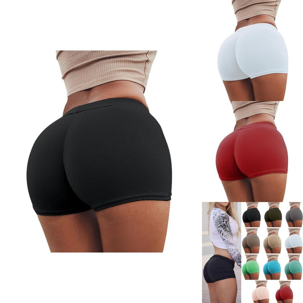 Premium Quality Activewear Yoga Women Summer Casual Sports Gym Workout Waistband Skinny Shorts For Ultimate Comfort