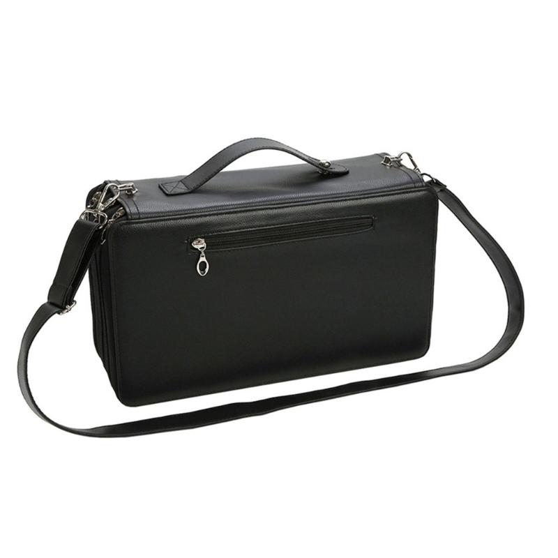 Large Marker Organiser Carrying Case 120 Slot Marker Storage Bag with Shoulder Strap for Brush Pen Art Supply Organizers