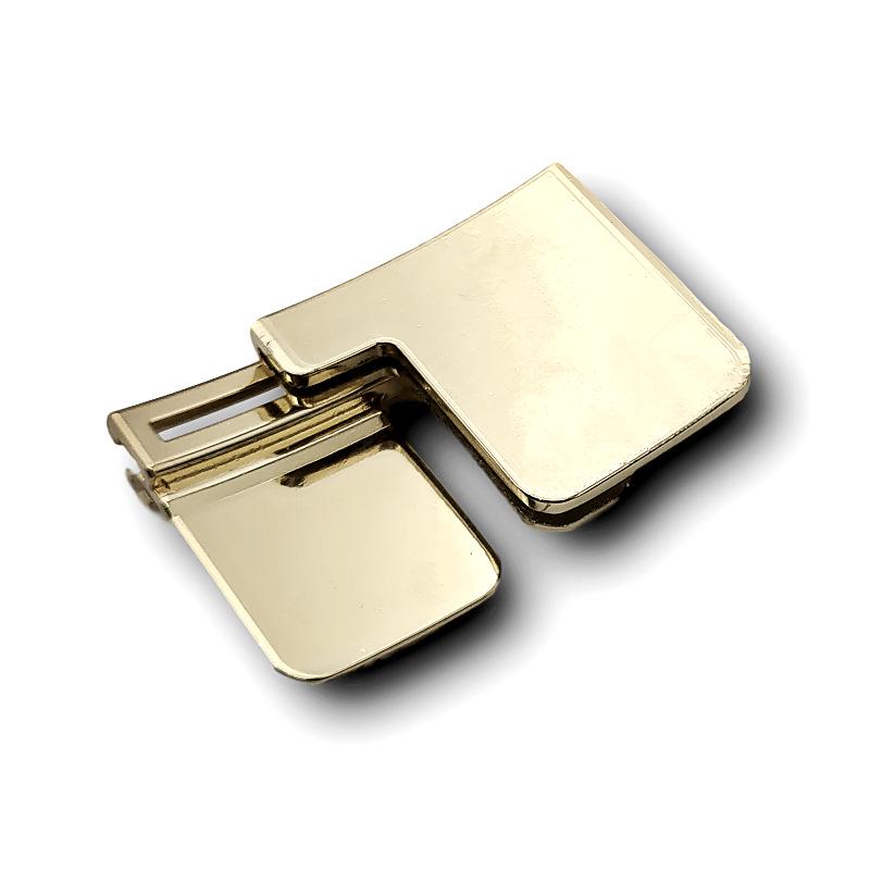 Adjustable Unisex Leather Belt with Quick Release and Foldable Buckle