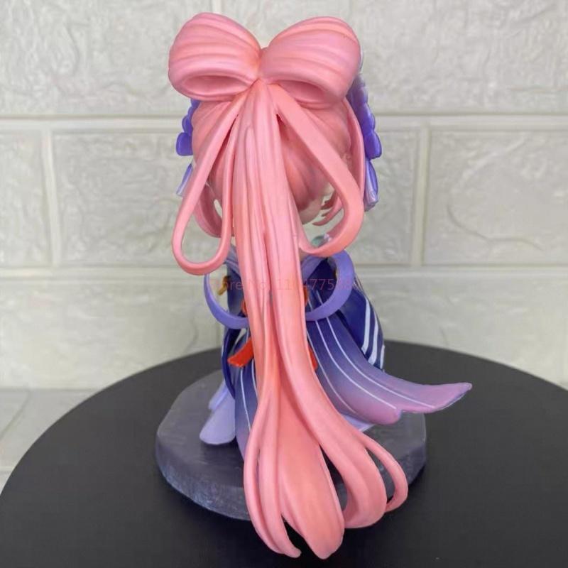 In Stock Sangonomiya Kokomi Figure Genshin Impact Anime Sangonomiya Q Version Cute Statue  Desktop Decoration Gift Toy
