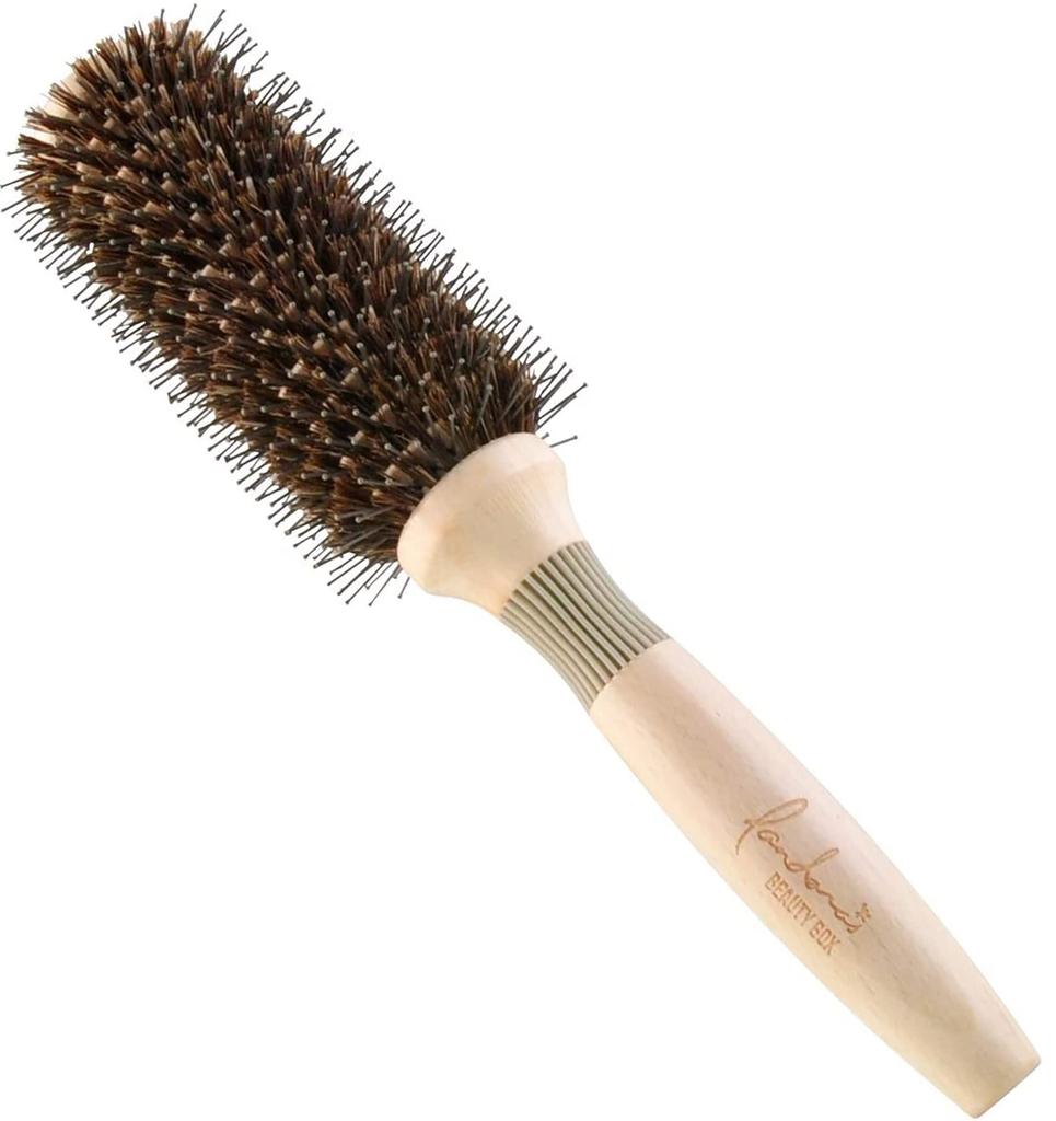 Kinugawa Company Nylon Roll Natural Pig Snadno se nanáší W Kudrnaté Průměr L Go Lesklé 2850M Kartáč a vlasy, vlasy, zachycování, vločkování, vlasy, kudrnaté, rovné, snadné