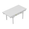 1: 12   Desk Wooden Modern  Ature Table   Writing Desk Toy Furniture Decoration