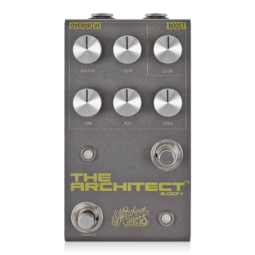 

Matthews Effects The Architect Overdrive Guitar Effector N.004
