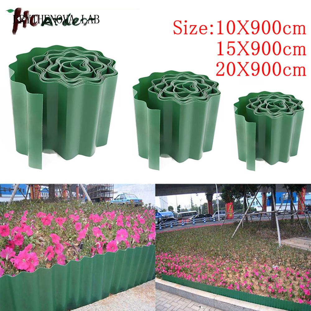 10/15/20cmx9M Garden Lawn Border Fence Home Backyard Border Garden Fence Grass Edge Wall Supplies