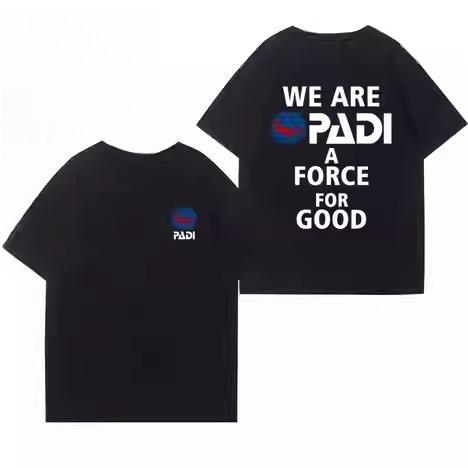 

PADI Diving Instructor CMAS World Swimming Association 2026 Unisexs Cotton Tshirt Comfortable Highquality in Style Y2k S