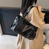 Minimalistische Damenhandtasche mit großem Fassungsvermögen, modische Schultertasche, einfache und lässige Tragetasche, geeignet für den täglichen Gebrauch und zum Einkaufen