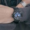 Casio DRESS Fashion Trend Contrast Color Street Retro Classic Three Eyes Six Pin Waterproof Sports Quartz Movement Resin Strap MCW-100H-1A2VDF