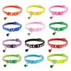 Popular Multi-color Optional Necklace Ring Cat Rope, Cat Bell Collar Dog Print Cat Collar Pet Supplies