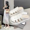 Platform Fisherman Sandals Women's Slip-On Hollow Out Casual Slippers
